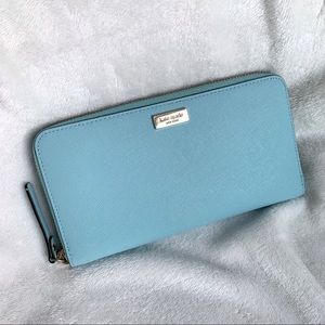 NWOT Kate Spade Blue Wallet - Cameron Street Lacey